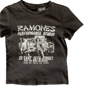 Ramones Graphic T-Shirt - Black